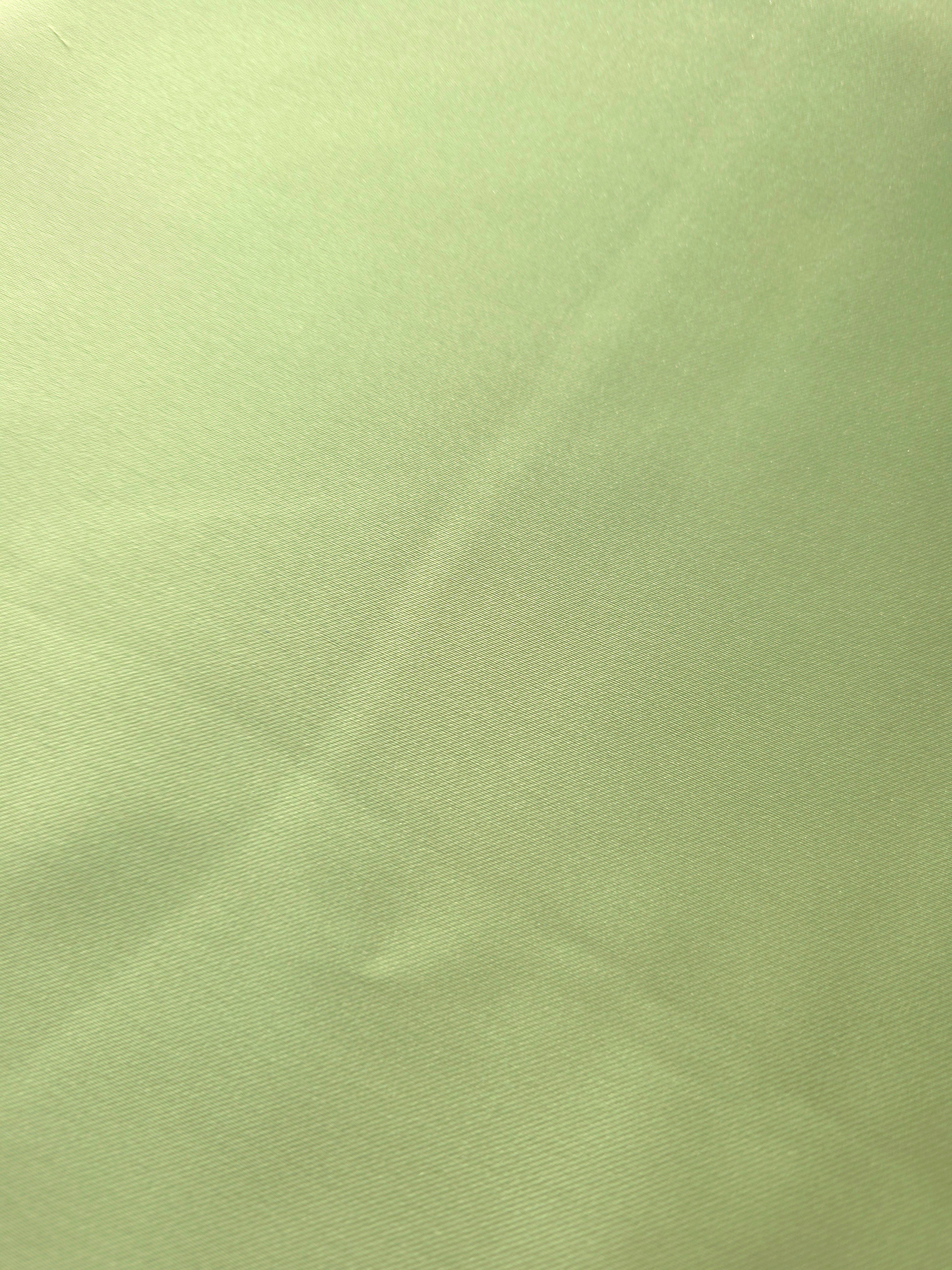Surface detail of Mint Green satin shows a clean lustrous face for scarves, bows, event sashes and refined accessory making.