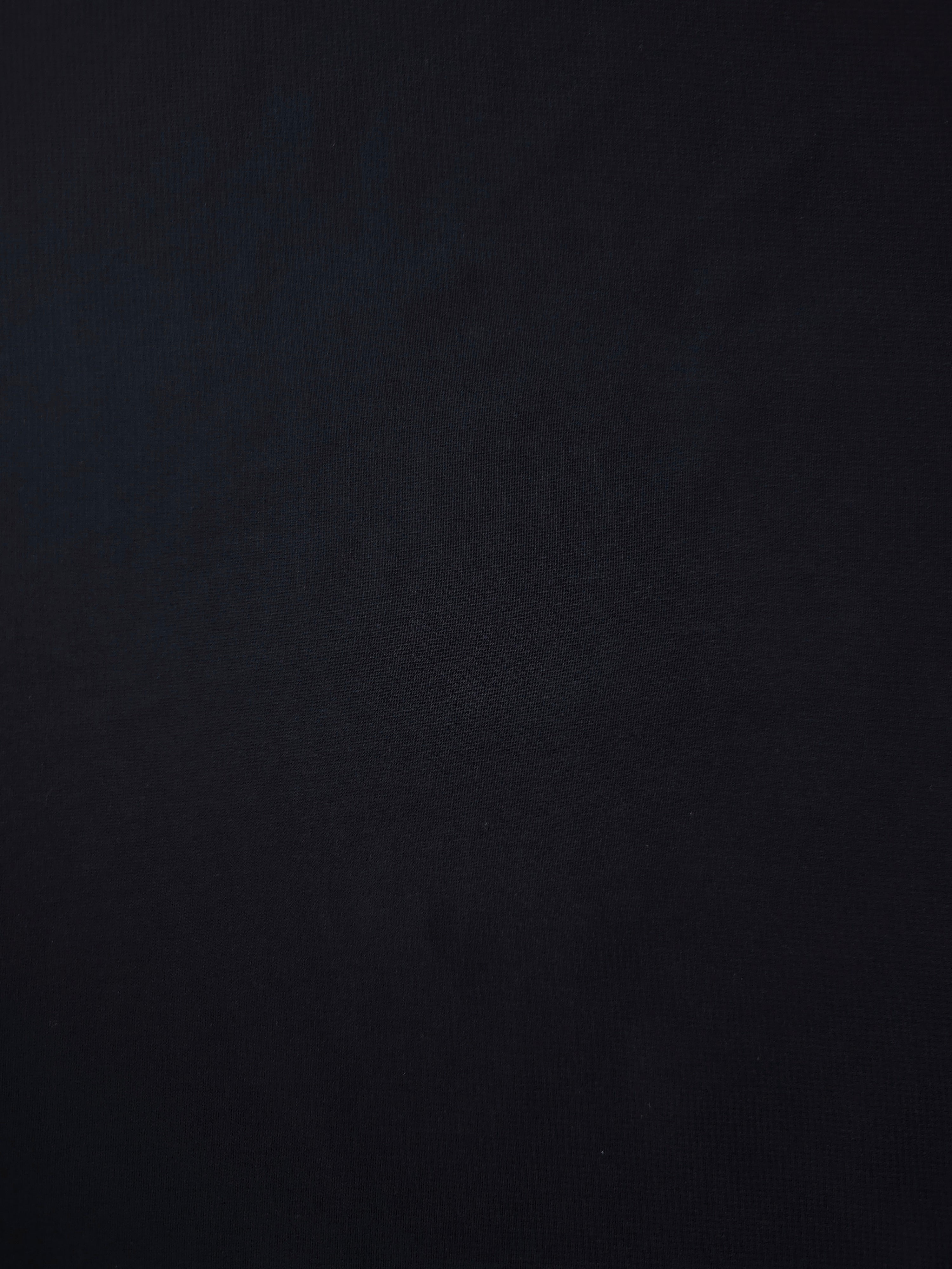 Flat view of Blackened Navy stretch chiffon, showing a smooth airy face suited to formal gowns, evening blouses and deep navy overlays.