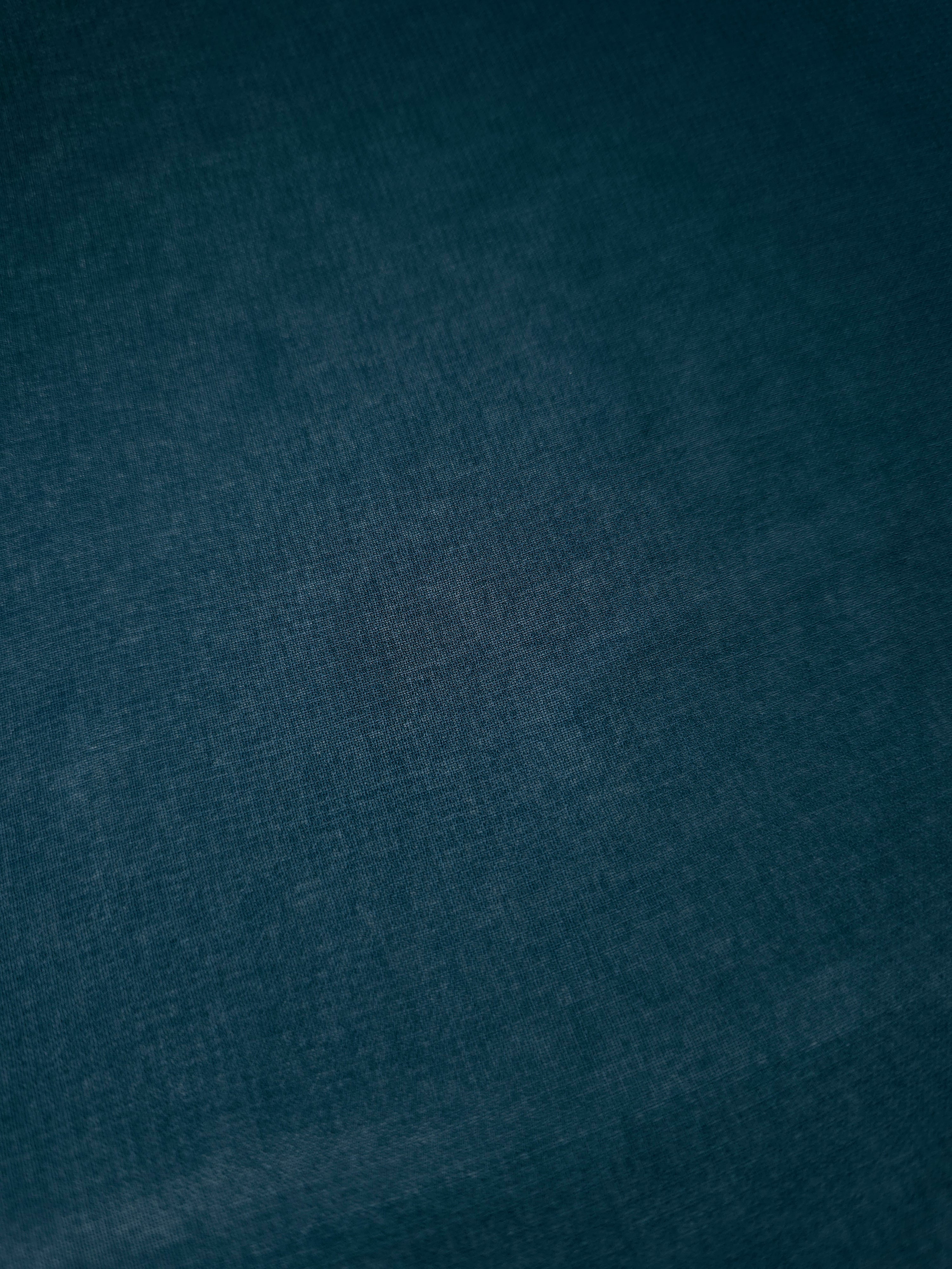 Deep Petrol Teal silky stretch chiffon texture detail, showing the delicate woven surface for sheer sleeves, blouse accents and refined scarf panels.