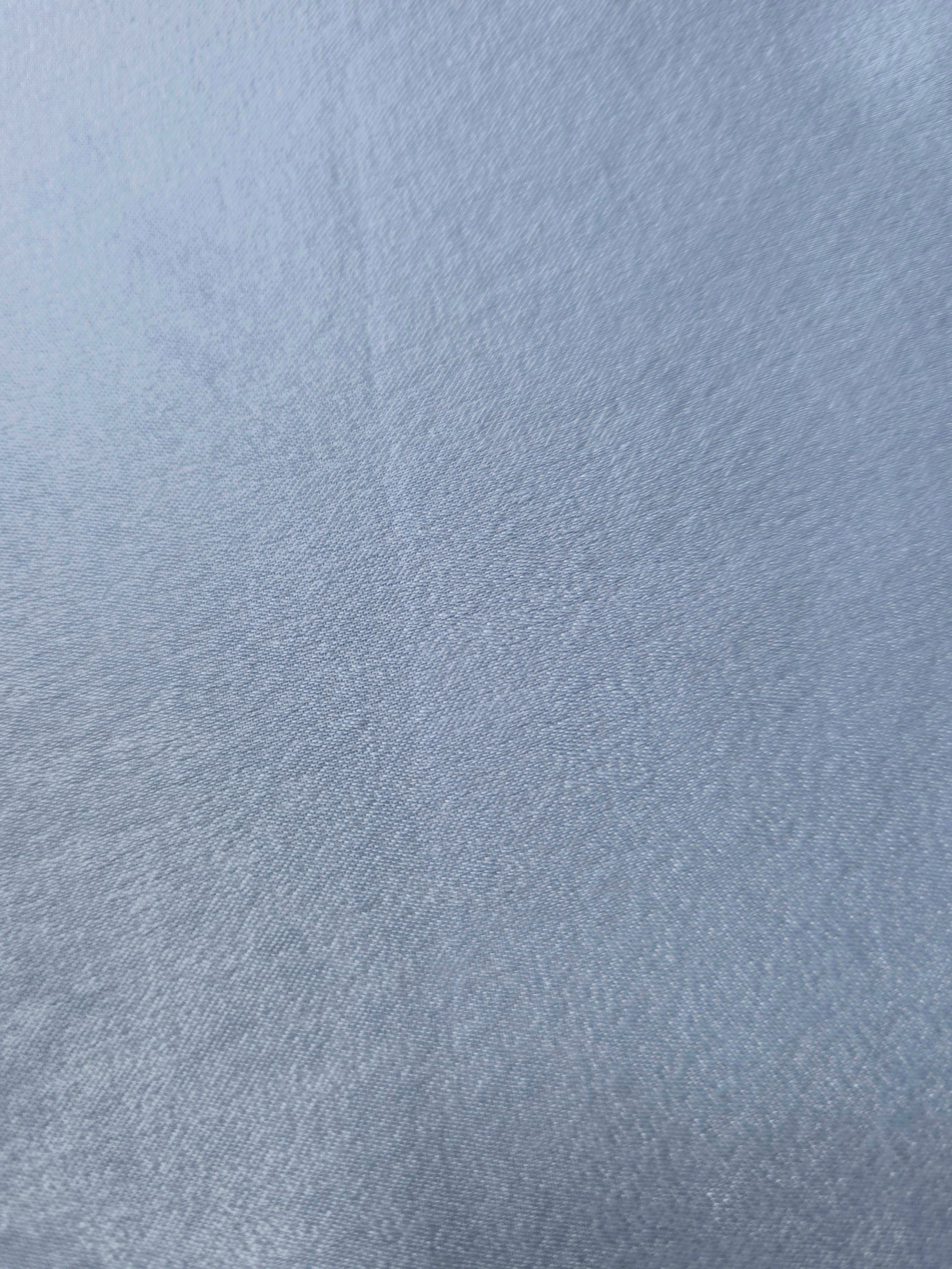 Soft-touch Silver Blue polyamide fabric with fluid drape