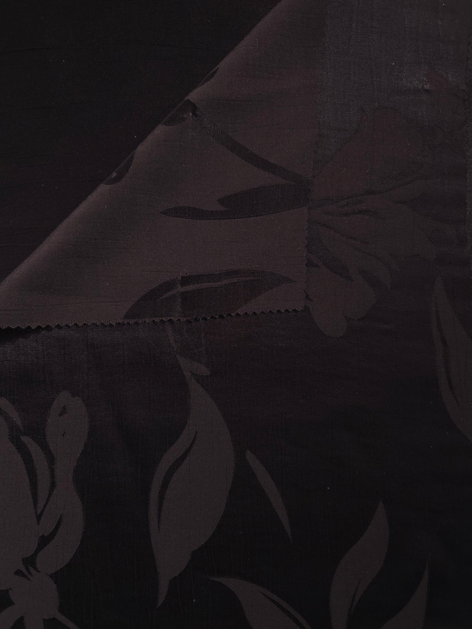 Tonal Silky Viscose Jacquard Fabric