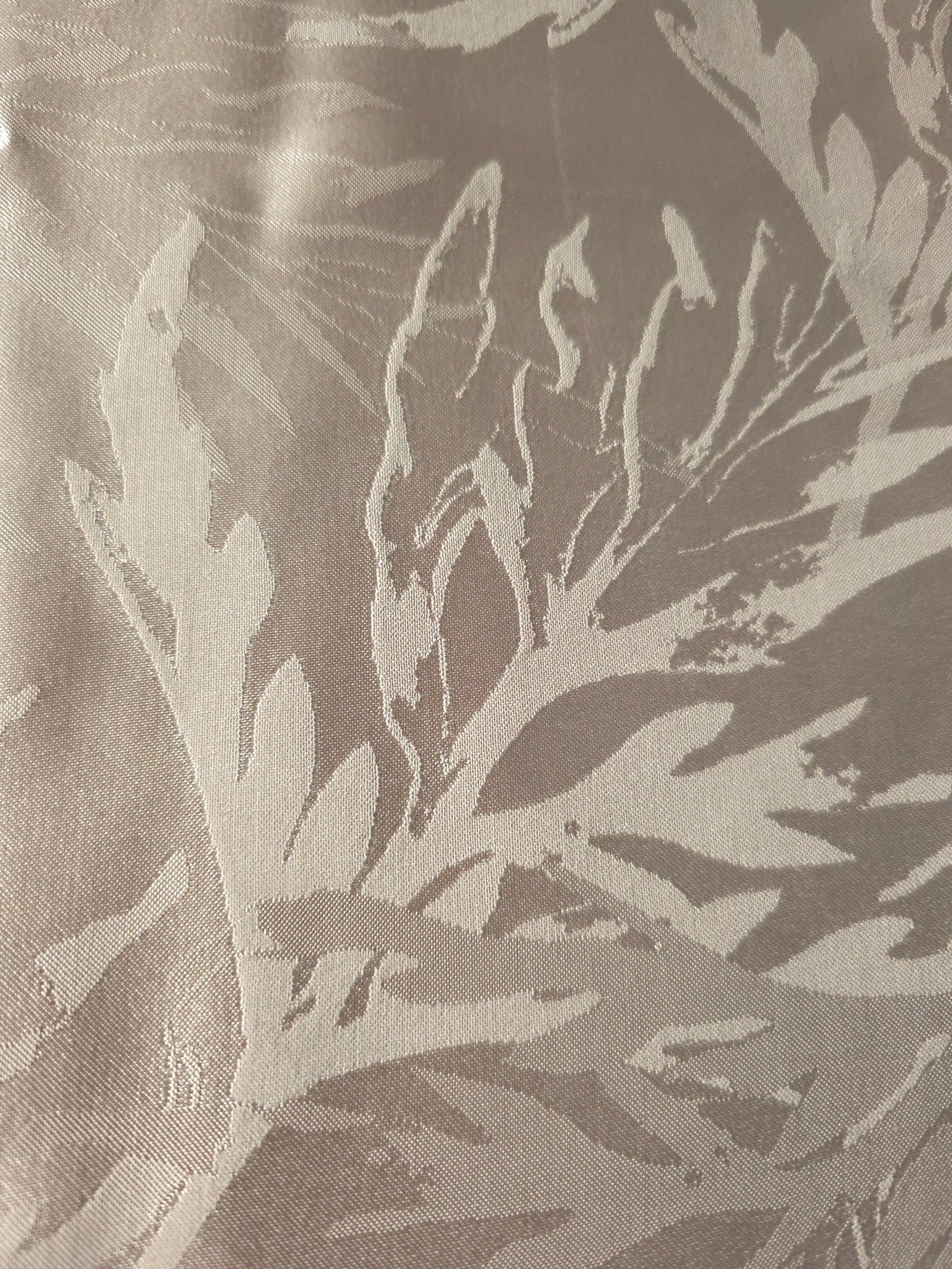 Tonal Silky Viscose Jacquard Fabric