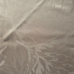 Wide view of Branch tonal silky viscose jacquard fabric yardage