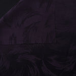 Front and back view of Brush tonal silky viscose jacquard fabric