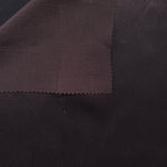 Front and back view of Flat tonal silky viscose jacquard fabric