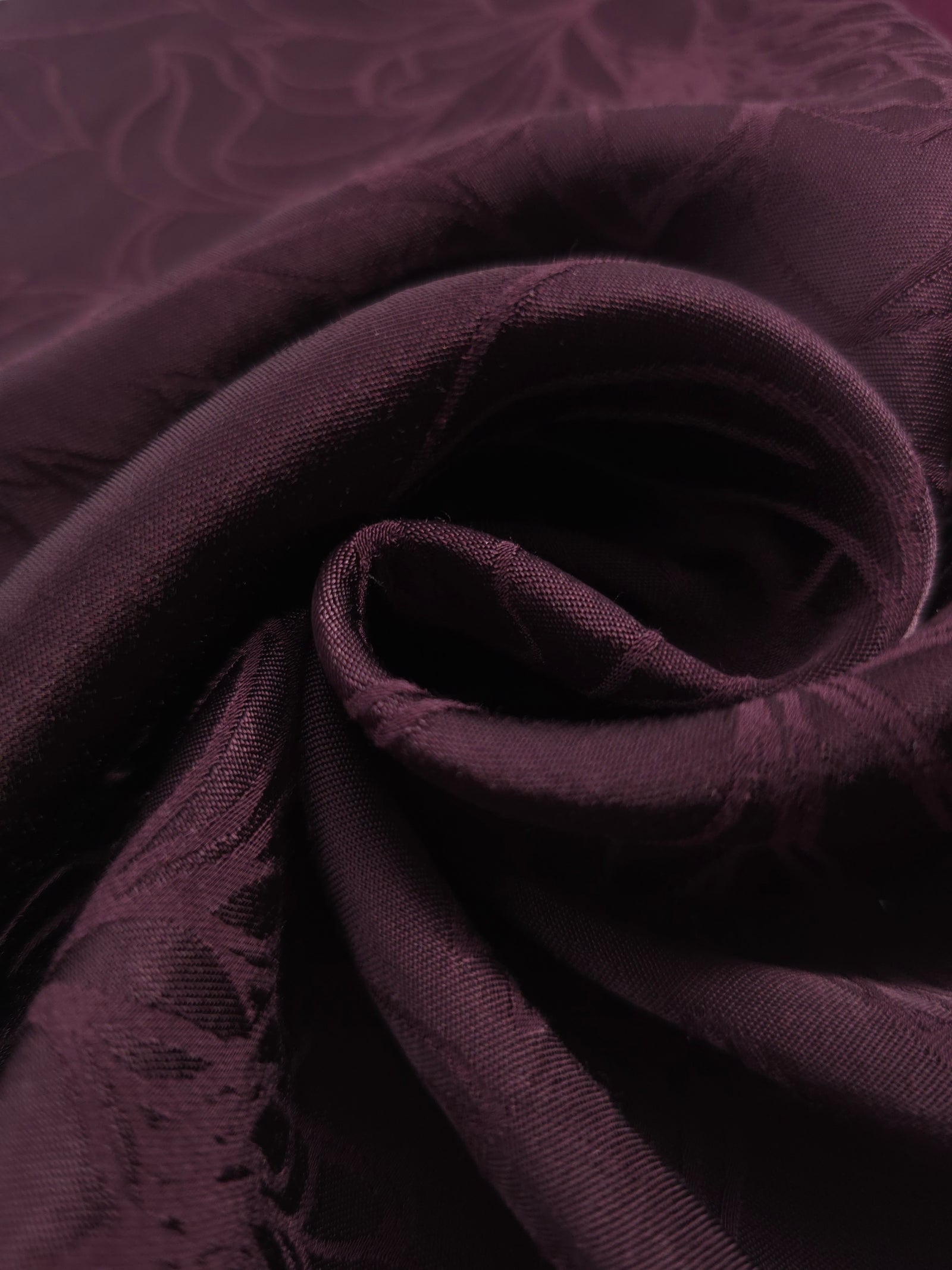 Tonal Silky Viscose Jacquard Fabric