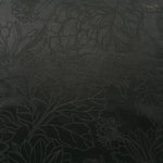 Wide view of Floral tonal silky viscose jacquard fabric yardage