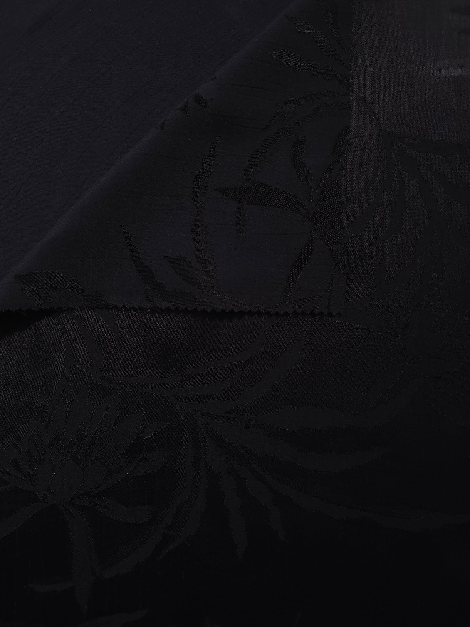 Tonal Silky Viscose Jacquard Fabric