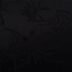 Wide view of Lily Flower tonal silky viscose jacquard fabric yardage