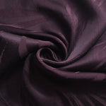 Seaweed self-jacquard tonal viscose fabric draped, showing silky fluid movement