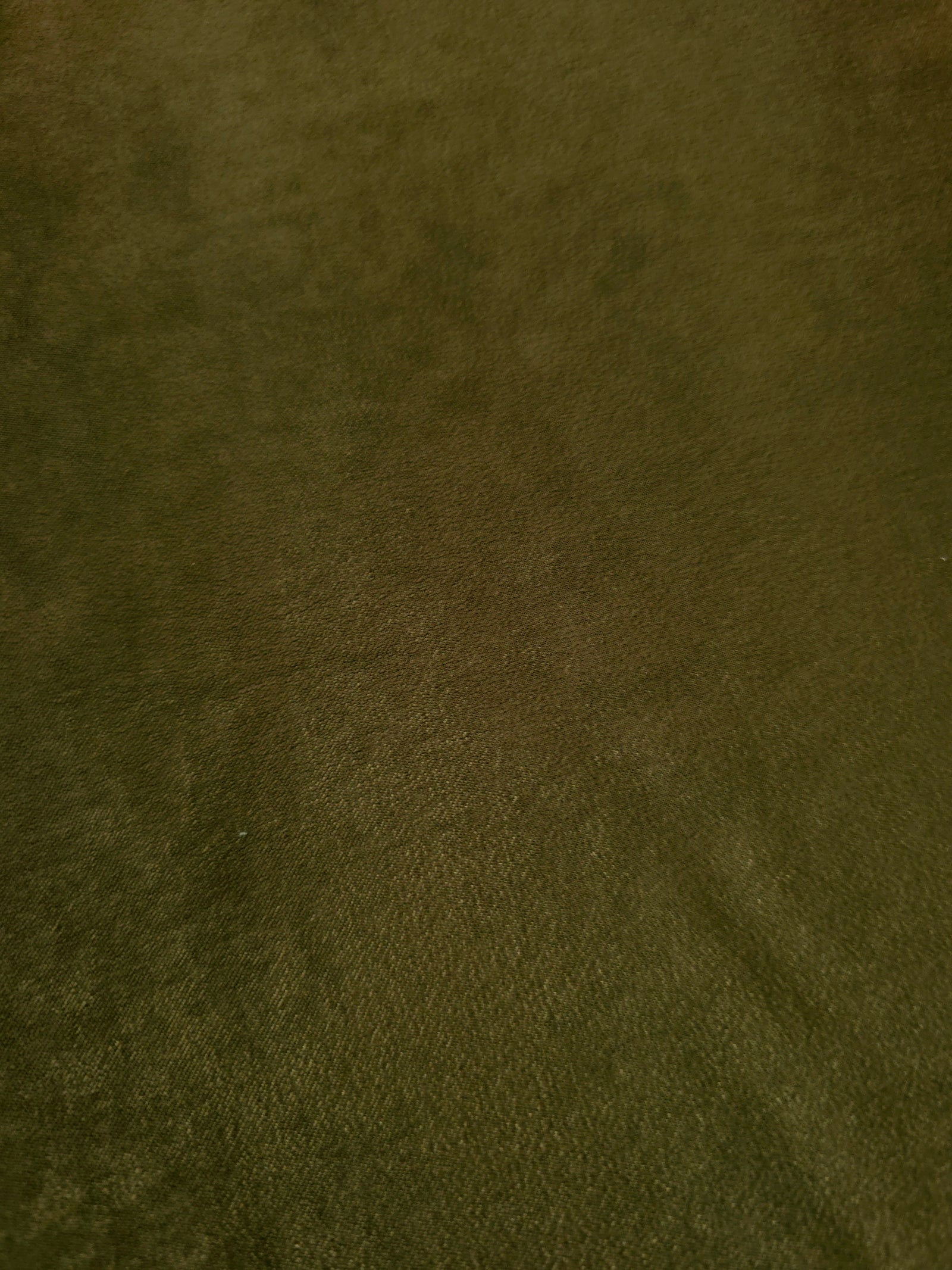 Turkish sandwashed silky polyamide dress fabric in Deep Olive