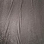 Turkish sandwashed silky polyamide dress fabric in Smoked Charcoal