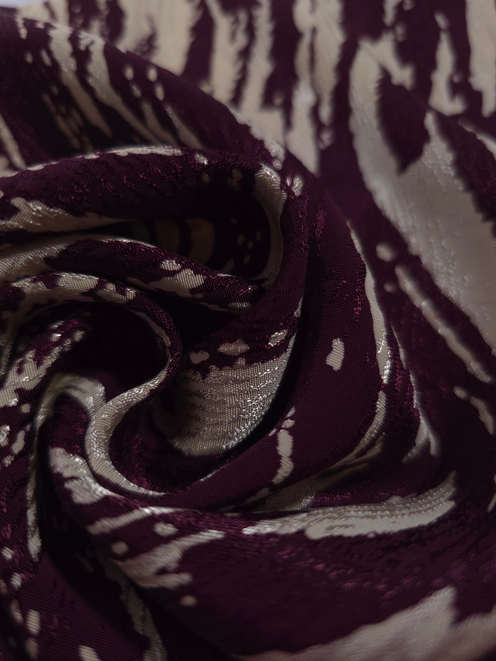 Turkish Printed Rayon Viscose Jacquard Fabric