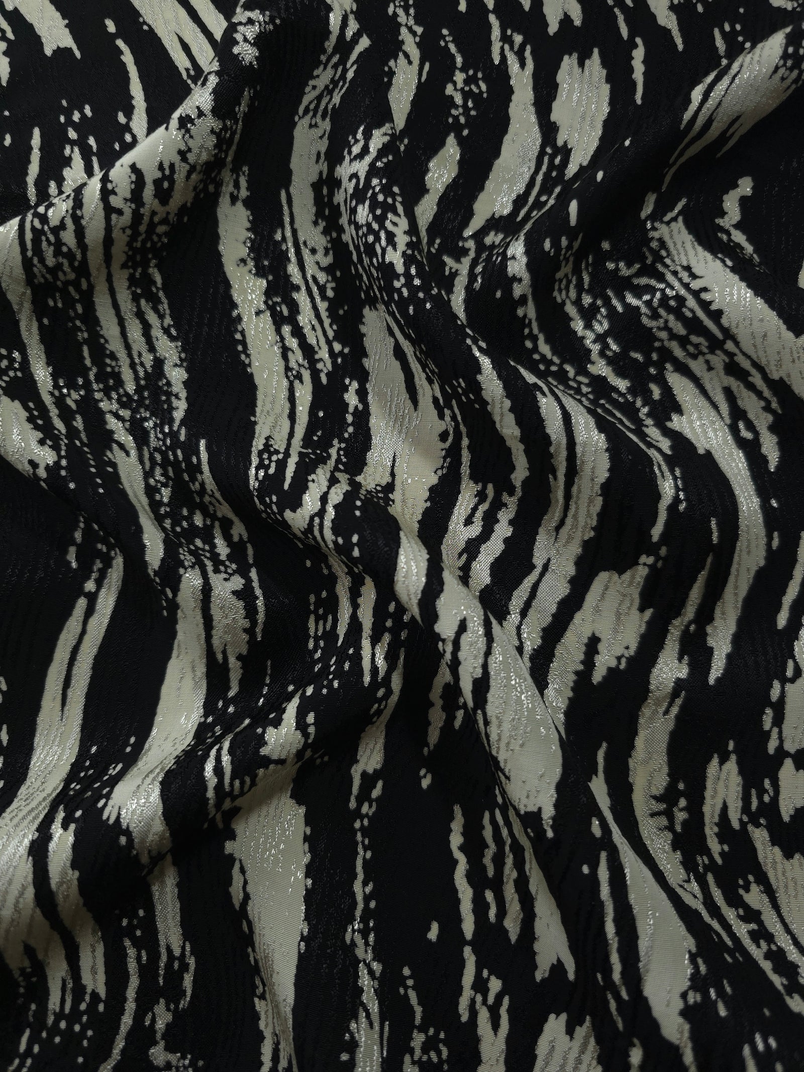 Turkish Printed Rayon Viscose Jacquard Fabric