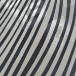 Close-up of Zebra rotary print on Turkish rayon-viscose jacquard fabric