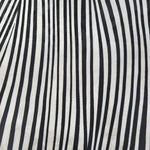 Wide view of Zebra printed rayon-viscose jacquard fabric yardage