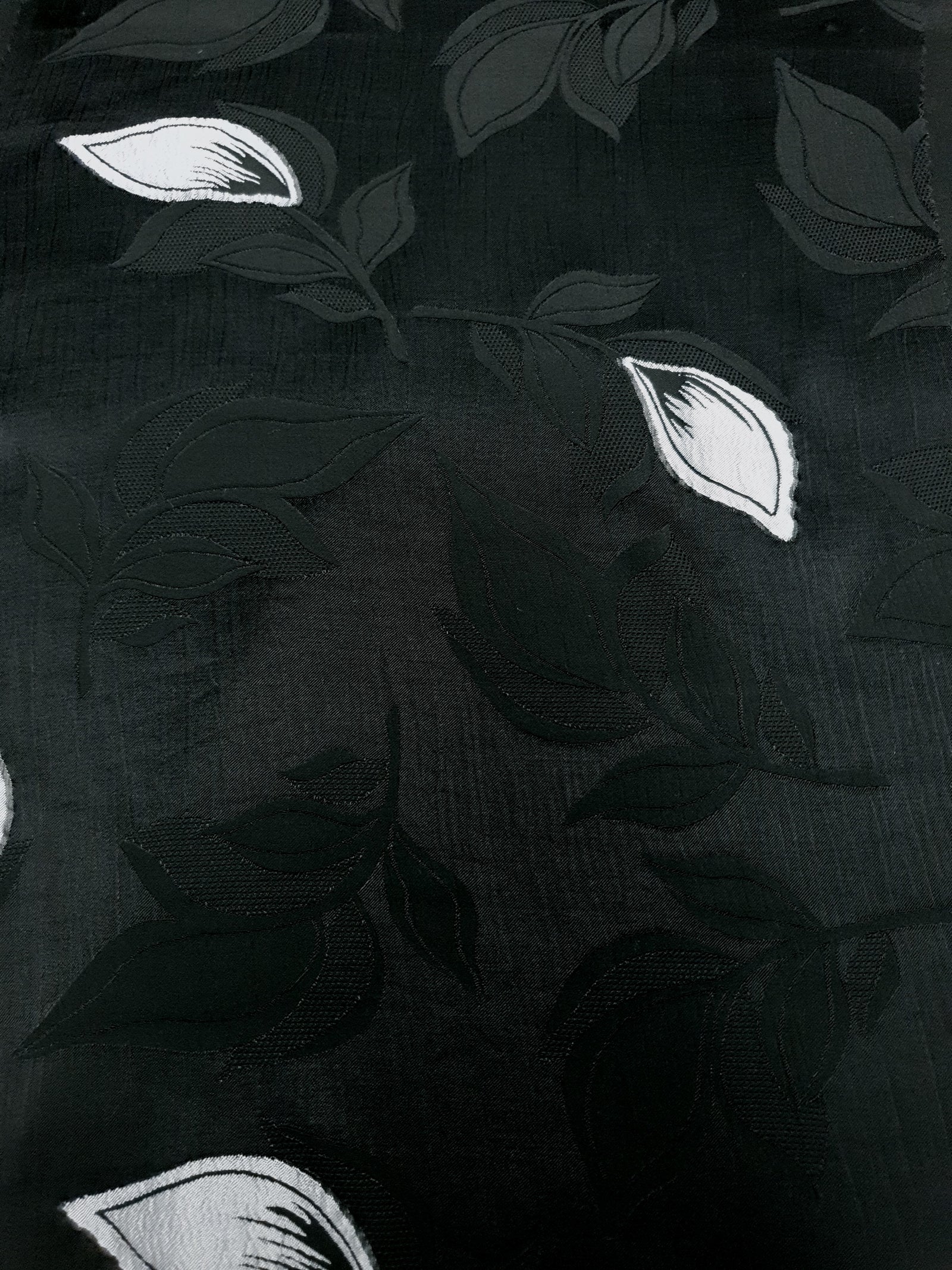 Viscose Embossed Two-Tone Jacquard Fabric