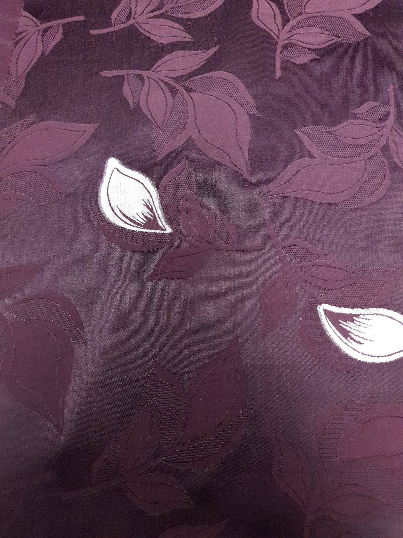 Viscose Embossed Two-Tone Jacquard Fabric