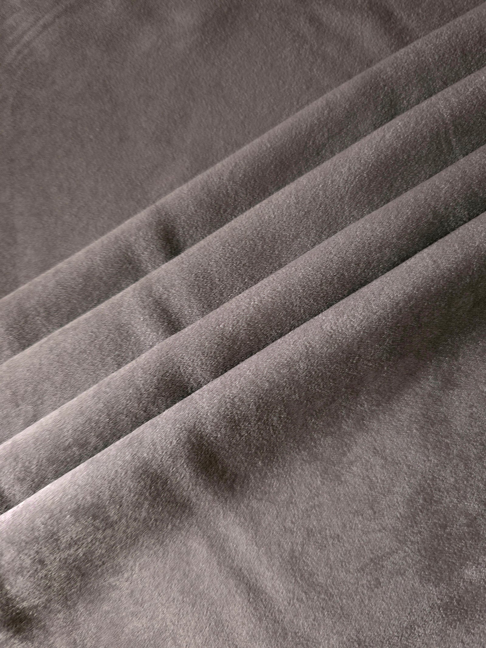 Wholesale Smoked Charcoal silky polyamide garment fabric