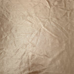 Flat Champagne Taupe foiled stretch fabric with bright metallic reflection, ideal for performancewear, evening pieces and creative sewing