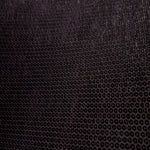 Surface detail of Plum Violet Sheer Circle Shimmer Stretch Tulle Fabric highlighting reflective circle scale and lightweight tulle texture