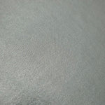 Close-up Cool Silver Gray shimmer metallic spandex showing reflective foil detail and the fabric surface for statement garments