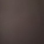 Flat surface of Dark Cocoa Taupe Korean crepe, a 205 GSM opaque polyester fabric with smooth dressmaking character