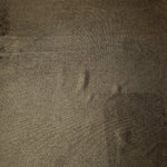 Dark Olive Taupe shimmer metallic foiled spandex shown flat, displaying reflective finish for dance costumes, skirts and event apparel