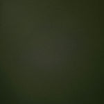 Surface view of Deep Olive Green 205 GSM polyester crepe, opaque Korean dress fabric with a smooth woven finish