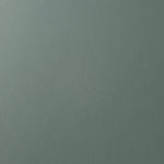 Close-up of Dusty Eucalyptus Green 100% mechanical polyester crepe showing fine woven texture and a silky-soft hand feel