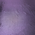 Flat Dusty Lavender Purple foiled stretch fabric with bright metallic reflection, ideal for performancewear, evening pieces and creative sewing