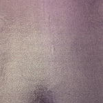 Dusty Mauve Gray foiled spandex fabric surface showing even metallic shimmer and stretch-fabric finish for performance and occasionwear