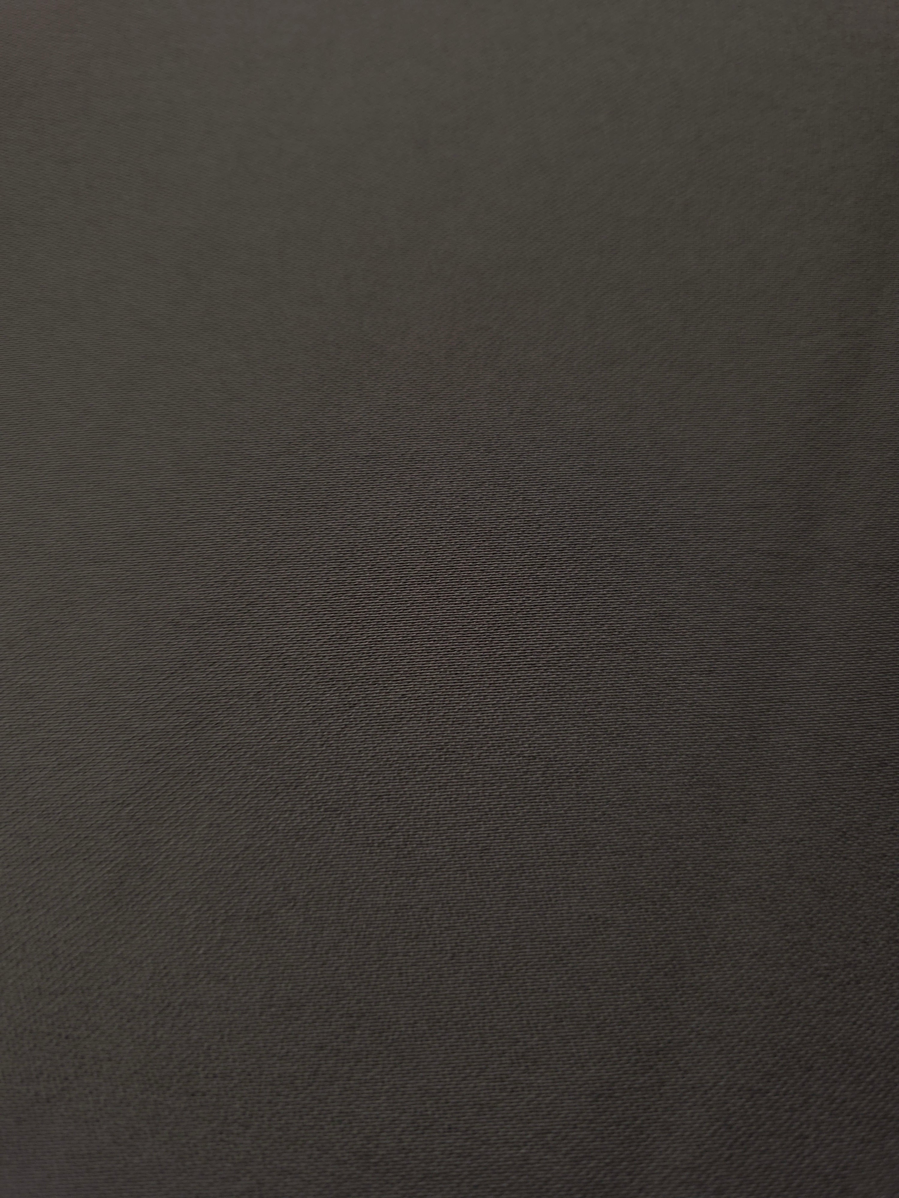Espresso Taupe Korean polyester crepe close-up showing the fine weave, smooth texture and silky-soft finish