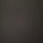 Flat view of Espresso Taupe Korean polyester crepe, 205 GSM opaque dressmaking fabric with a smooth woven surface