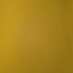 Golden Ochre opaque Korean polyester crepe shown flat, 205 GSM smooth woven fabric for dressmaking