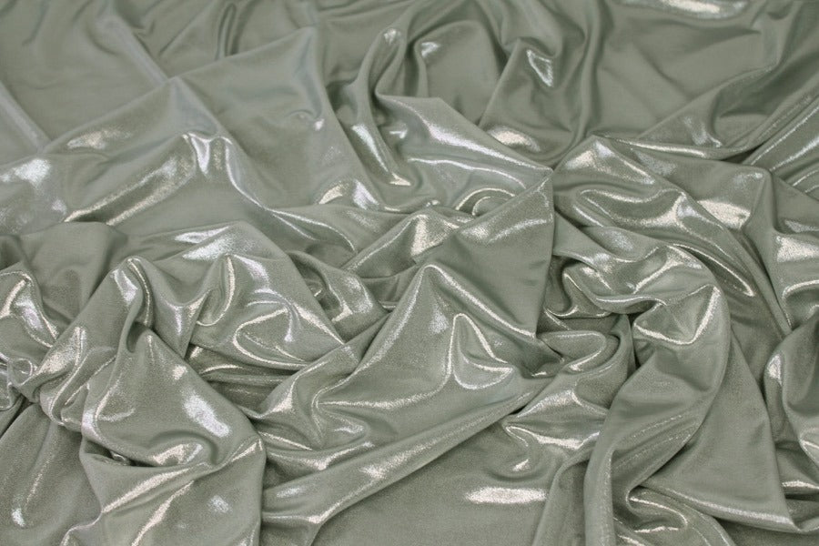 Slinky Jersey Metallic Foiled Fabric - Hiba Fabrics