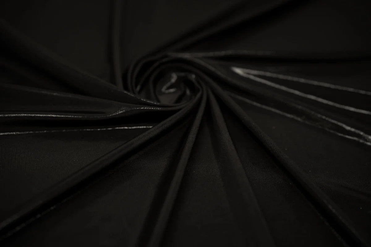 Slinky Jersey Metallic Foiled Spandex Fabric - Hiba Fabrics