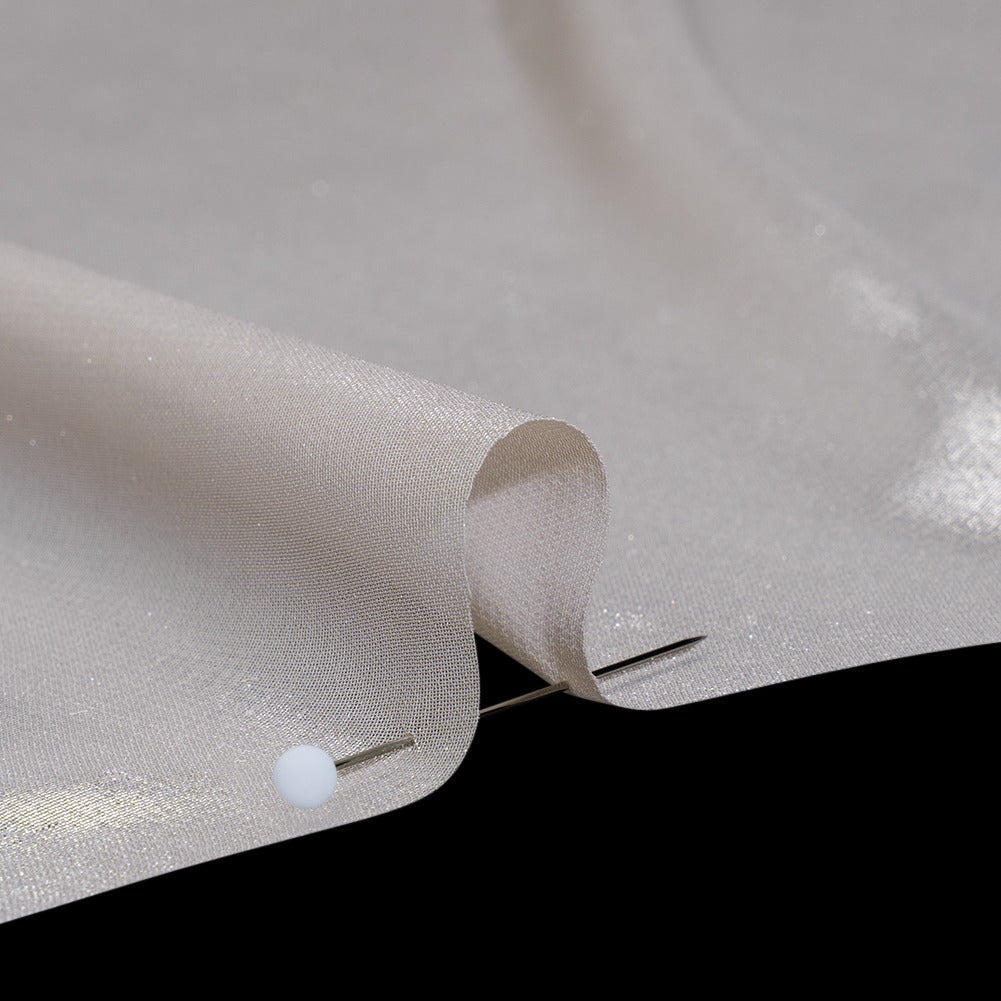 Liquid Sheen Metallic Polyester Chiffon 4 - Hiba Fabrics