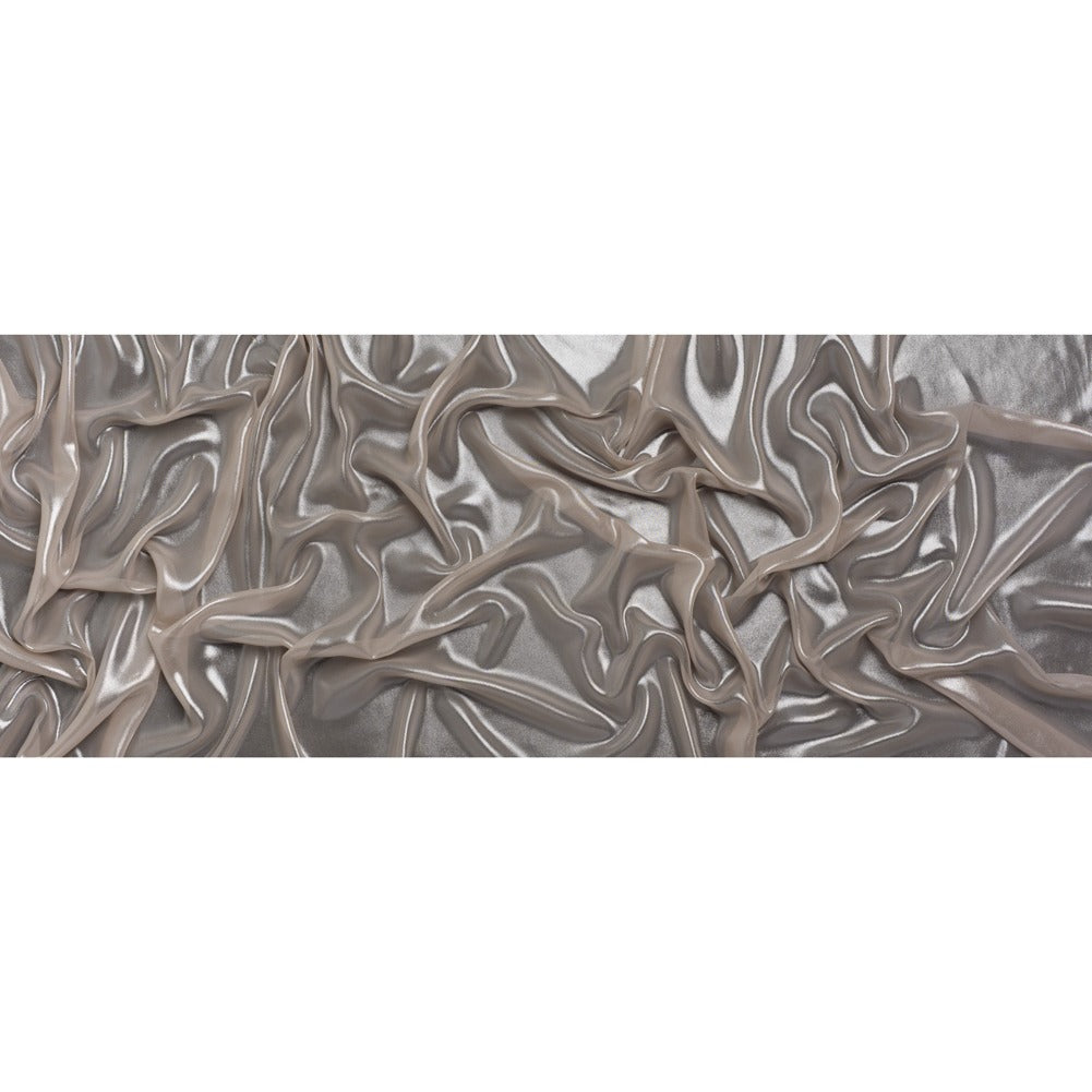 Liquid Sheen Metallic Polyester Chiffon 4 - Hiba Fabrics