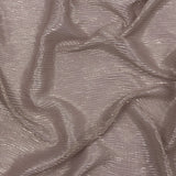 Italian Chiffon Micro Pleat / Plisse with All-Over Foil - Hiba Fabrics