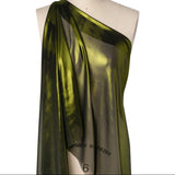 Liquid Sheen Metallic Polyester Chiffon 10 - Hiba Fabrics