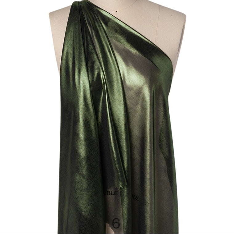 Liquid Sheen Metallic Polyester Chiffon 11 - Hiba Fabrics