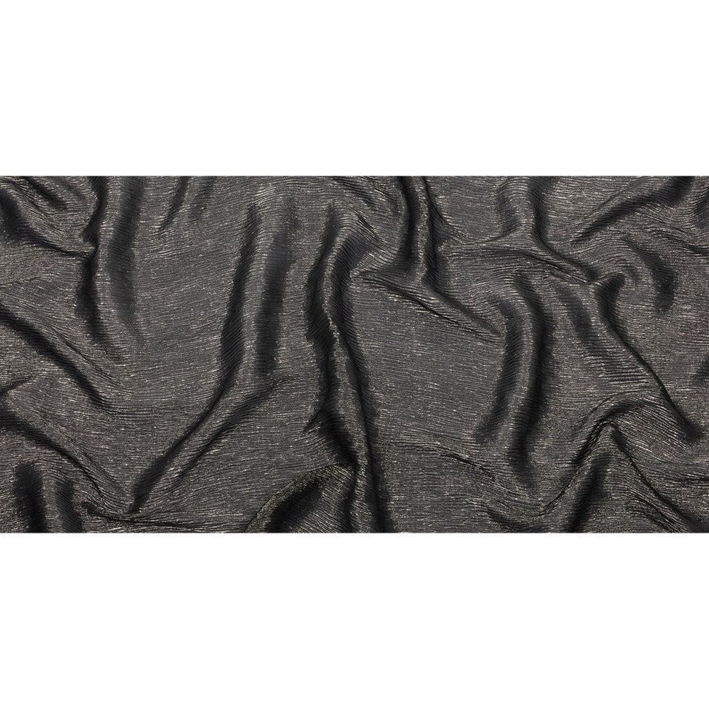 Polyester Chiffon Plisse With All Over Foil 6 - Hiba Fabrics