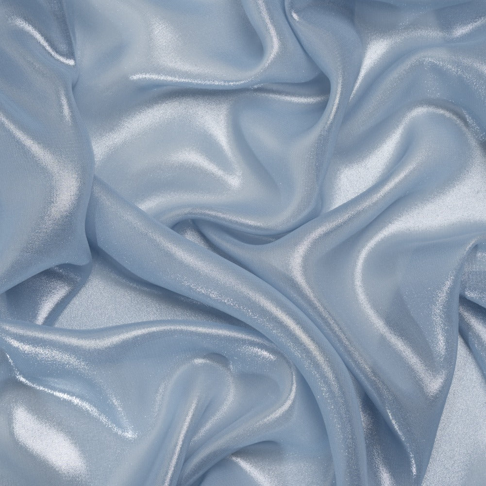 Liquid Sheen Metallic Italian  Chiffon - Hiba Fabrics