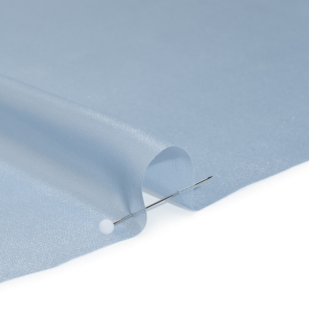Liquid Sheen Metallic Polyester Chiffon - Hiba Fabrics