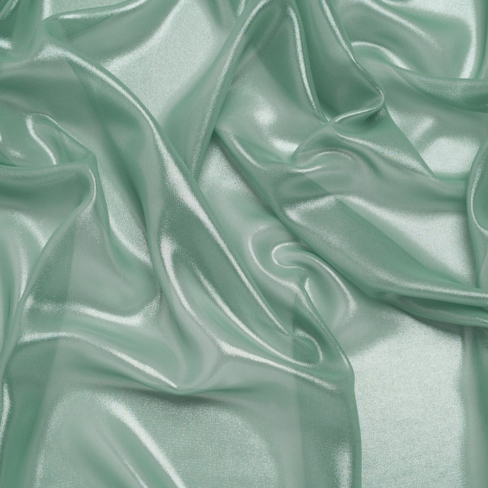 Liquid Sheen Metallic Italian  Chiffon - Hiba Fabrics