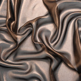 Liquid Sheen Metallic Italian  Chiffon - Hiba Fabrics