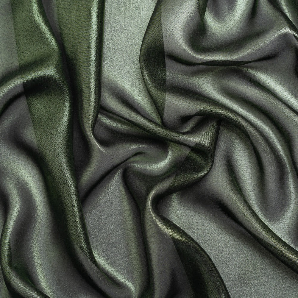 Liquid Sheen Metallic Italian  Chiffon - Hiba Fabrics