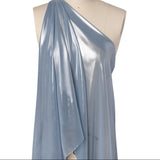 Liquid Sheen Metallic Polyester Chiffon - Hiba Fabrics