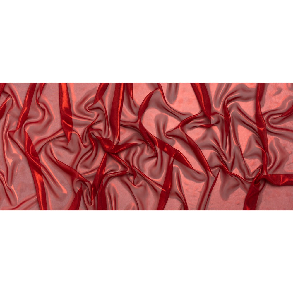 Liquid Sheen Metallic Polyester Chiffon 6 - Hiba Fabrics